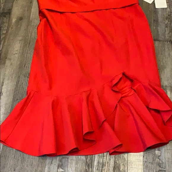 Red Spanish style dress, size 18w - Picture 5 of 5
